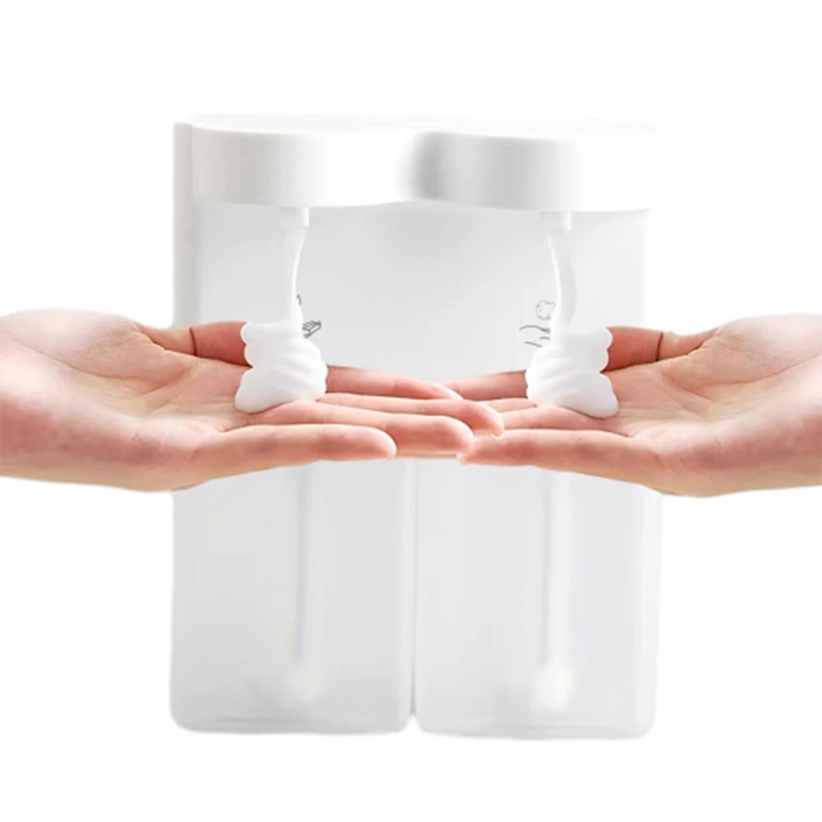 2-in-1 Touchless Foam & Liquid Soap Dispenser | Wall Mount