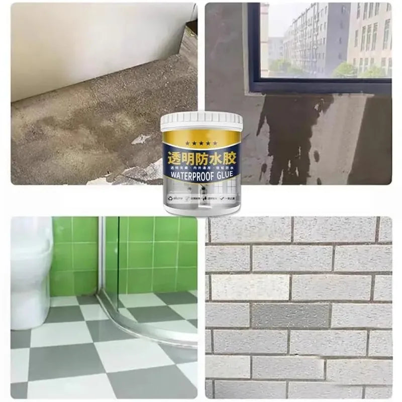 Transparent Sealing Coating Waterproof Coating Sealant Agent Invisible Strong Insulating Sealant Clear Sealant Repair Tools Kit Oasis Select