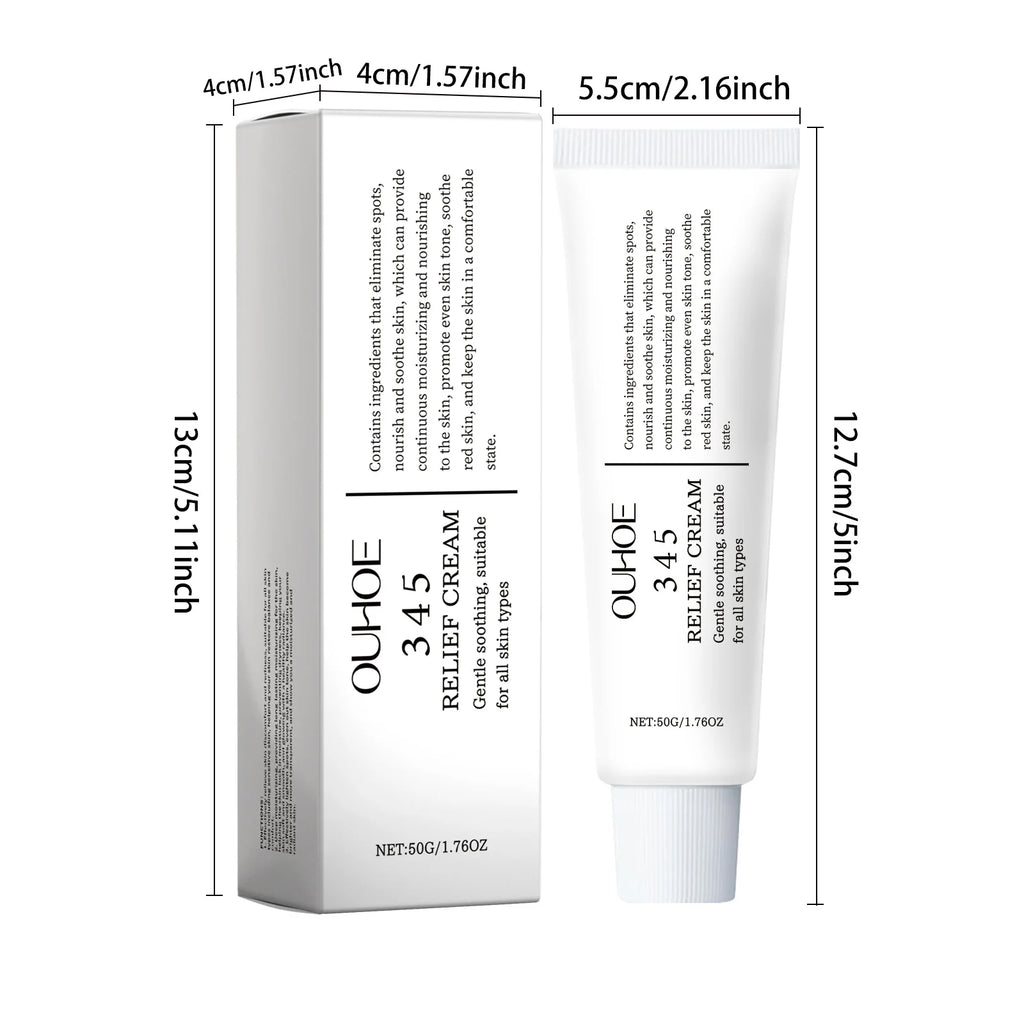 345 Relief Cream – Hydrating, Brightening & Soothing Face Cream Face Moisturizer Cream Oasis Select