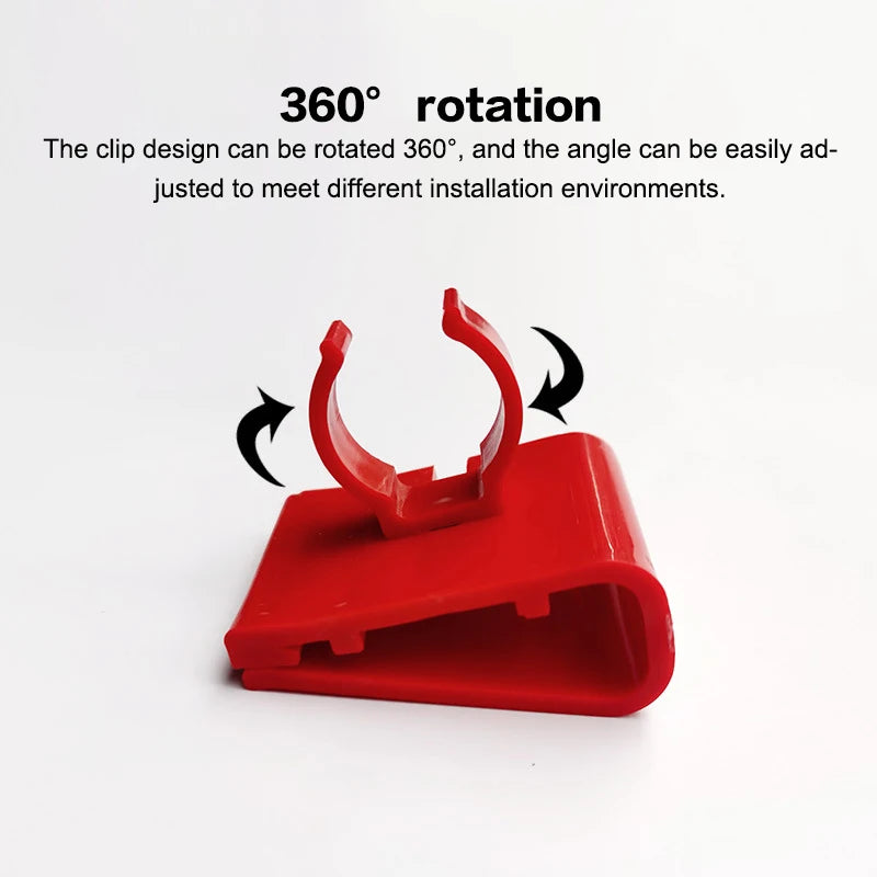 Aquarium LED Light Holder & Hose Clip Mount Bracket for Fish Tank