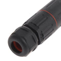 1 Pcs IP68 Industrial Electrical Waterproof Wire Cable Connector 2 Pin 3 Pin Outdoor Plug Socket Straight Quick Screw Connection Oasis Select One Size