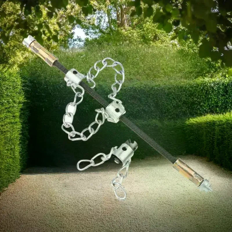 Dependable Sewer Descaling Chain - Push-Type Rotary Cable Dredger, Perfect for PVC Pipe Maintenance. Oasis Select