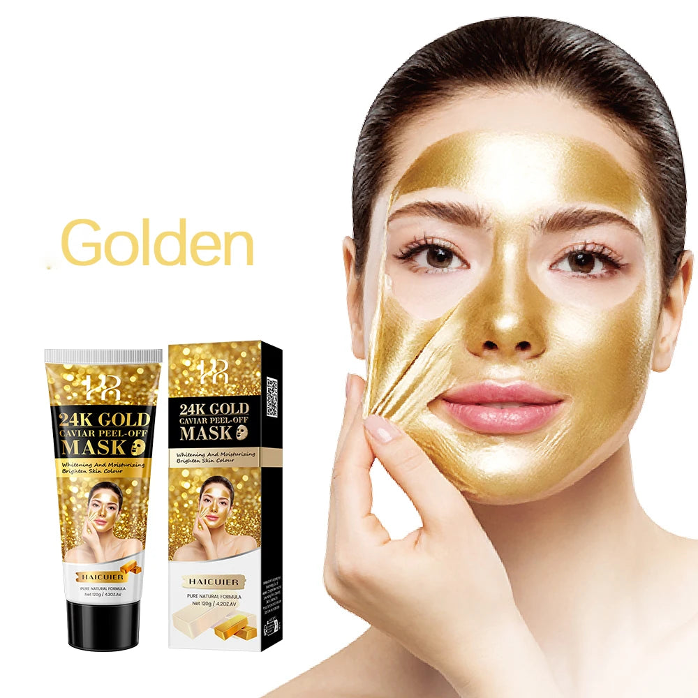 Moisturizing Peel-Off Facial Mask – Deep Clean & Natural Care Peel-Off Face Mask Oasis Select Golden