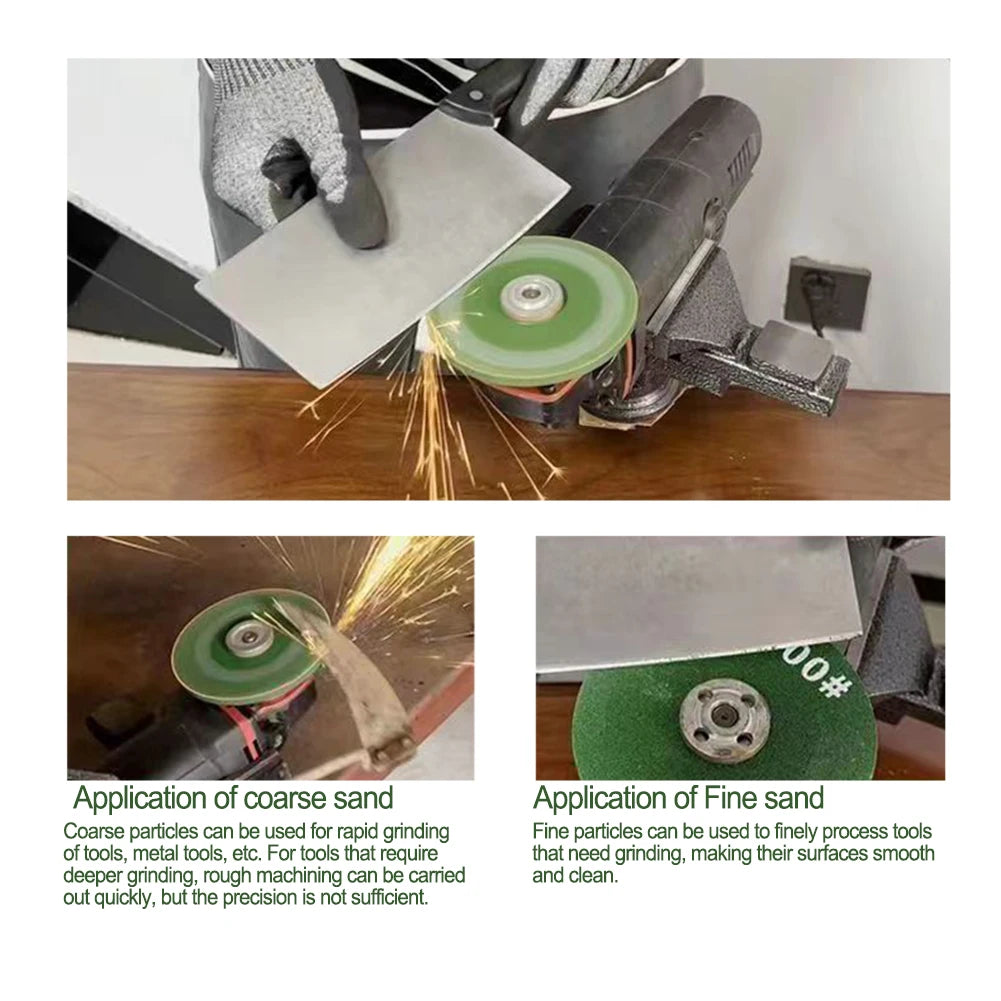 4x Angle Grinder Grinding Wheel 400-2000 Mesh Angle Grinder Cutting Grinding Metal Cutting Grinding Wheel Oasis Select