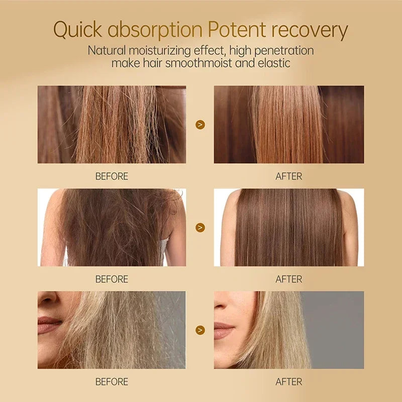 PURC Keratin Hair Mask – Repair Split Ends & Deep Moisturize Keratin Hair Mask Oasis Select