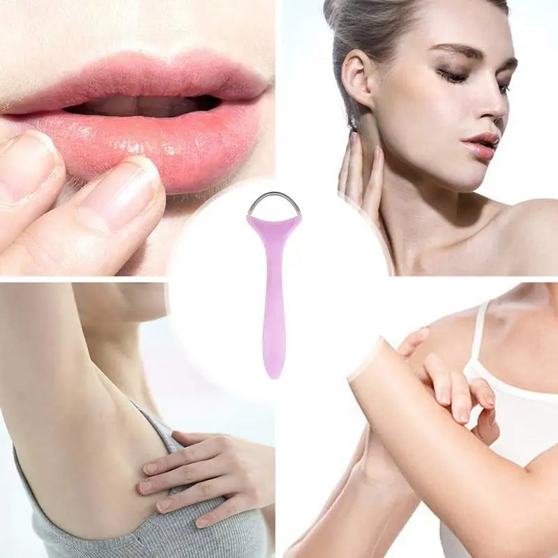 Face Hair Remover Facial Epilator Tool Spring Chin Epilator Tool Spring Threaded Hair Removal Device For Lip Neck Eyebrow Nose Oasis Select