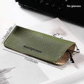 Portable Case Soft Protective Case Cover Glasses Bag Sunglasses Case Box Reading Eyeglasses Pouch Eyewear Protector PU Leather Oasis Select WW-08