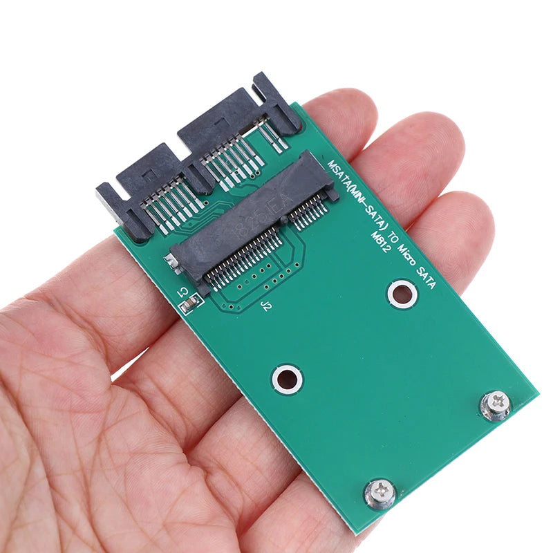 1Pc Mini PCIe PCI-e mSATA 3x5cm SSD To 1.8" Micro SATA Adapter Converter Card Oasis Select