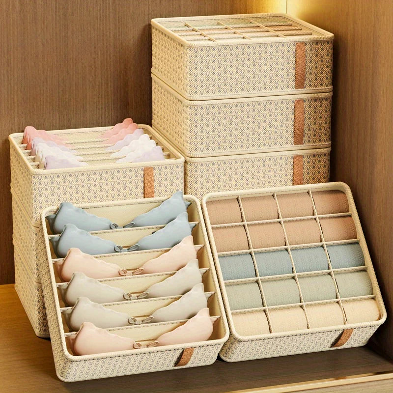 Closet Organizer Underwear Drawer Organizer Socks Bra Clothing Storage Box Wardrobe Organizer Clothes Cabinet Drawer Organizers Oasis Select