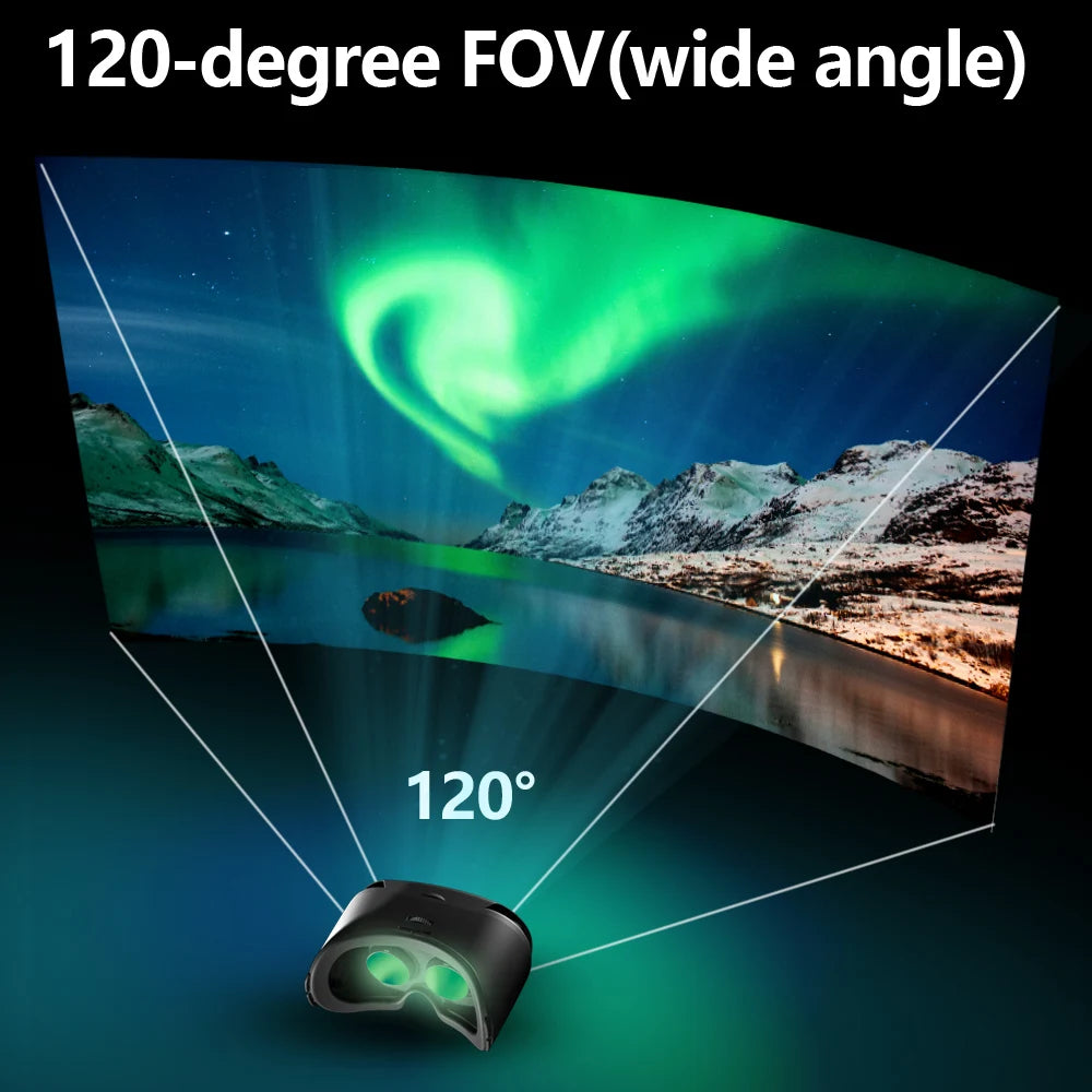 VRG PRO X7 3D VR Headset Goggles for iPhone & Android