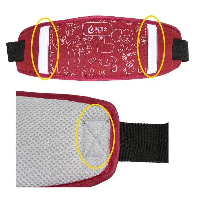 Reflective Kids Scooter Safety Harness Adjustable Motorcycle Belt Non Slip Riding Strap Child Motobike Chest Support Pad Oasis Select