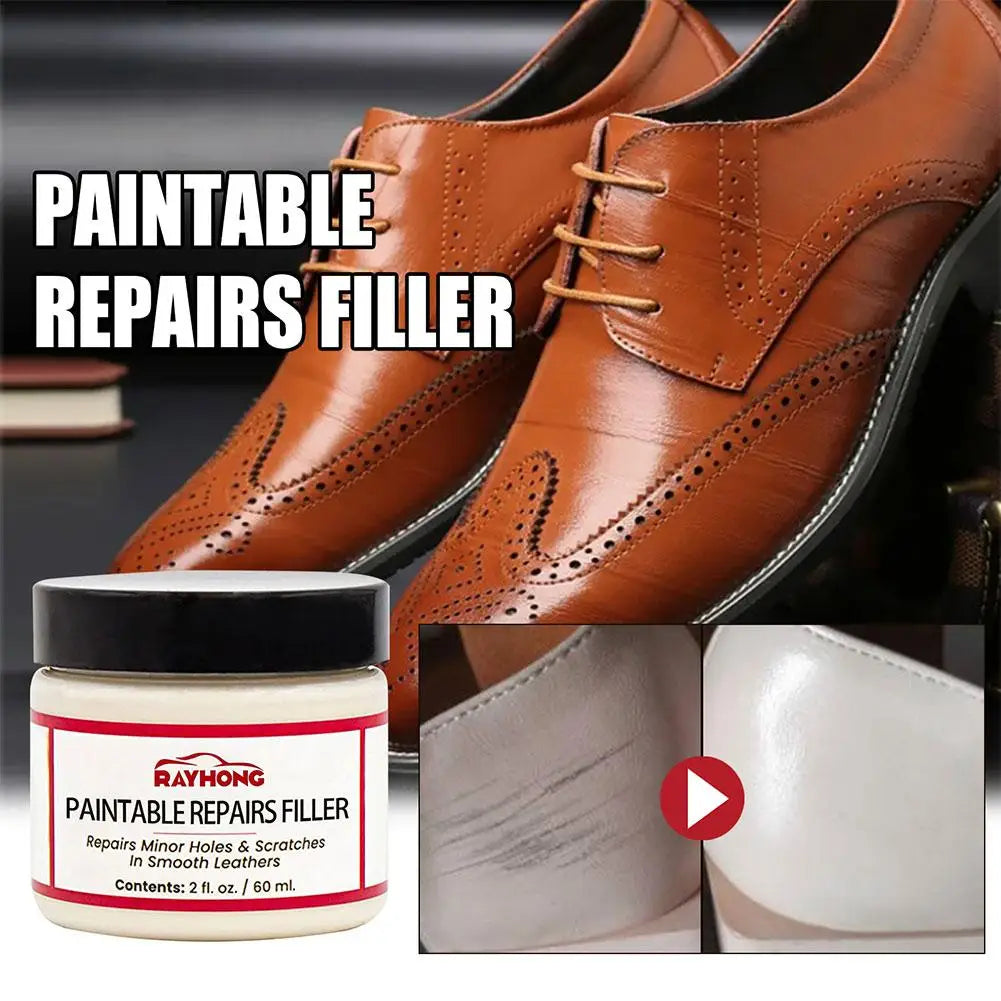 60ml Compound Leather Restoration Cream Car Repair Scratches Cleaner Sofa Seat Leather Complementary Refurbishing Cream Oasis Select
