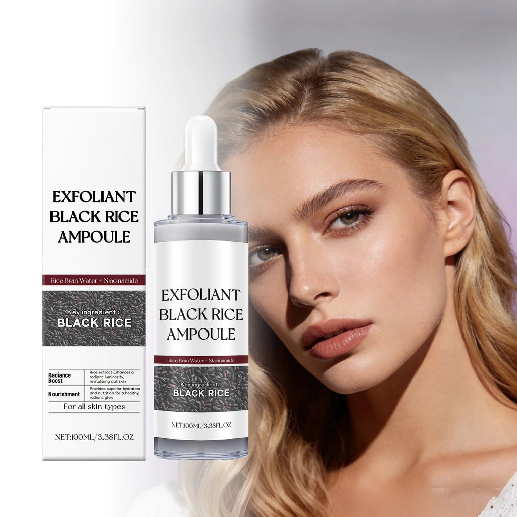 Black Rice Face Exfoliating Essence – Smooth & Soften Skin Facial Exfoliating Essence Oasis Select