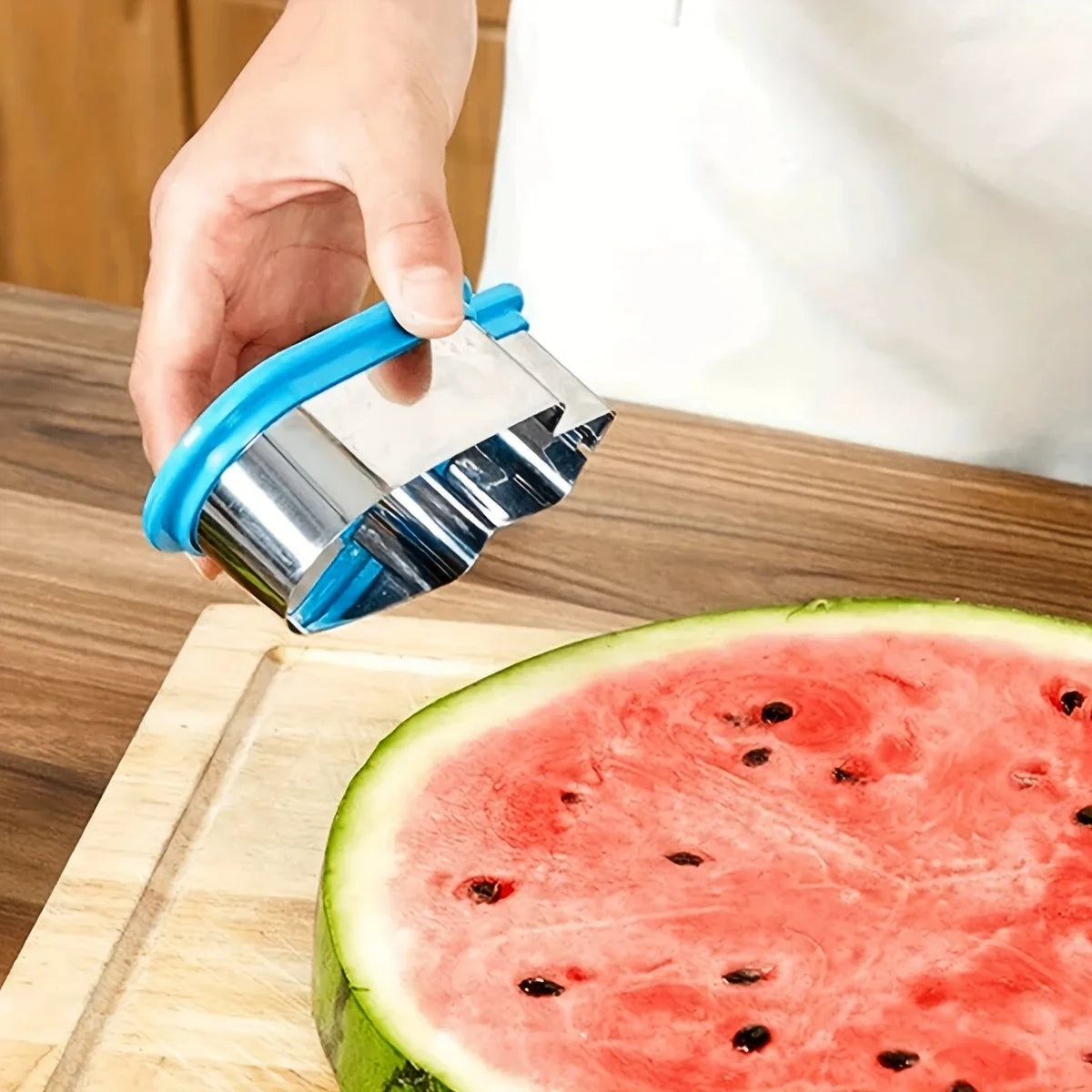 1pc Stainless Steel Watermelon Slicer & Popsicle Mold – Fun and Easy Fruit Cutter for Youngsters,Perfect for Summer Snacks Oasis Select