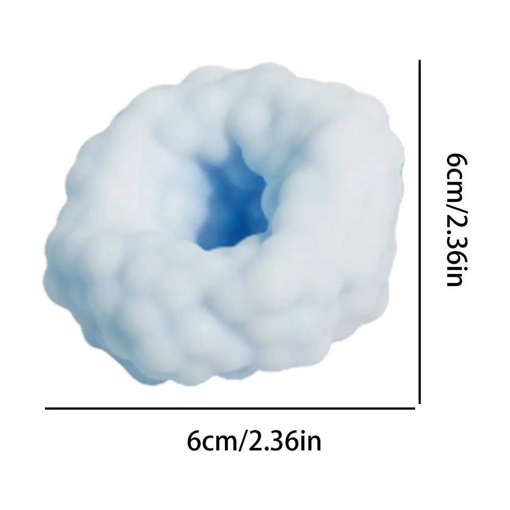 Stress Balls Shapeable Squishys Sand Ball Stress Ball Stress Relief Noisy Ball Desktop Squeezing Soothing Anti-Stress Toy Oasis Select blue