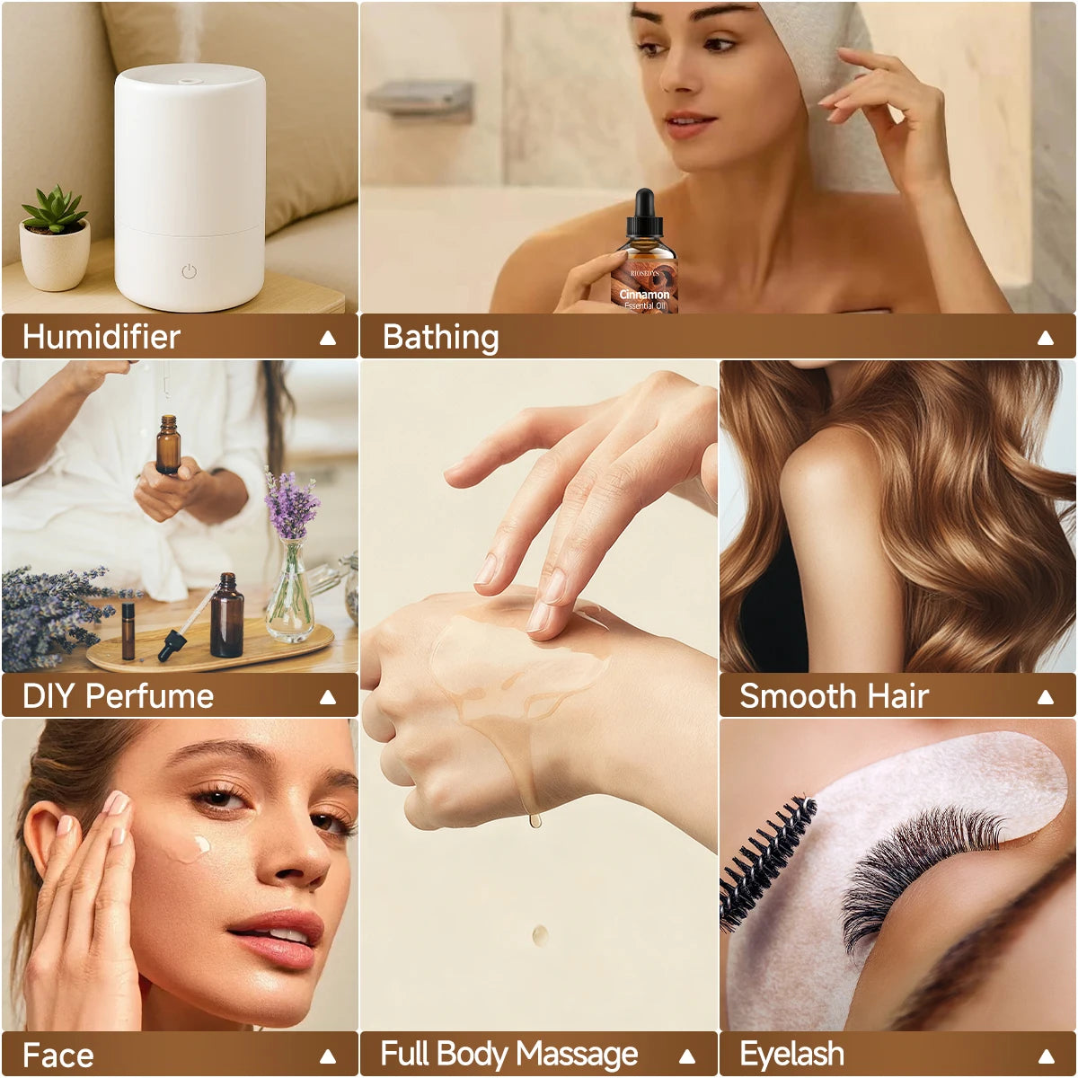 Cinnamon Essential Oil – Massage, Hair Care & Diffuser