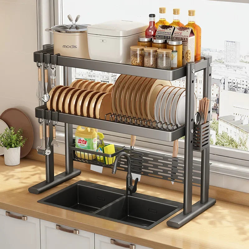 Multi-functional Ventilated sink rack Countertop dishwashing rack Dish rack Dish rack Dish rack Dish rack Oasis Select