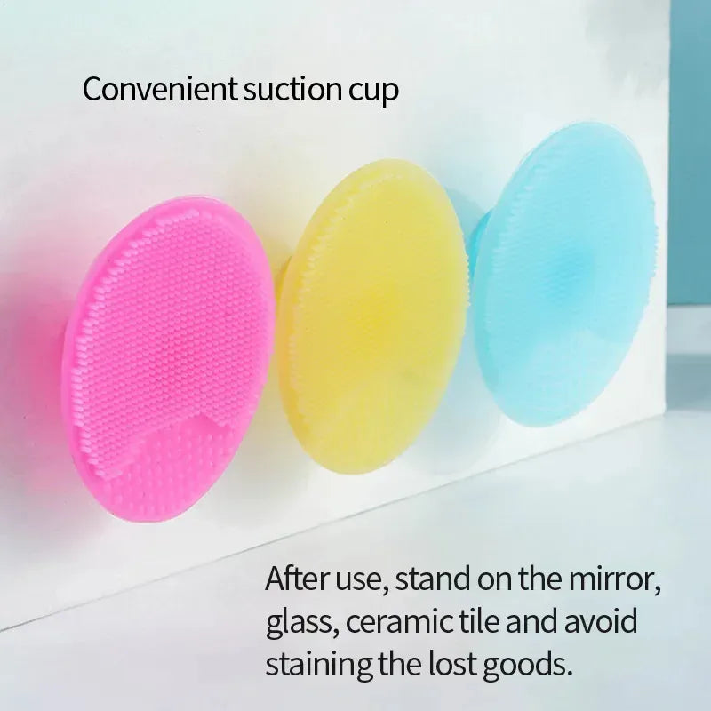 1/4pcs Soft Silicone Baby Bath Head Massage Brushes Hair Washing Brush Scalp Comb Kids For Newborn Bath Wipe Washing Hair Tools Oasis Select