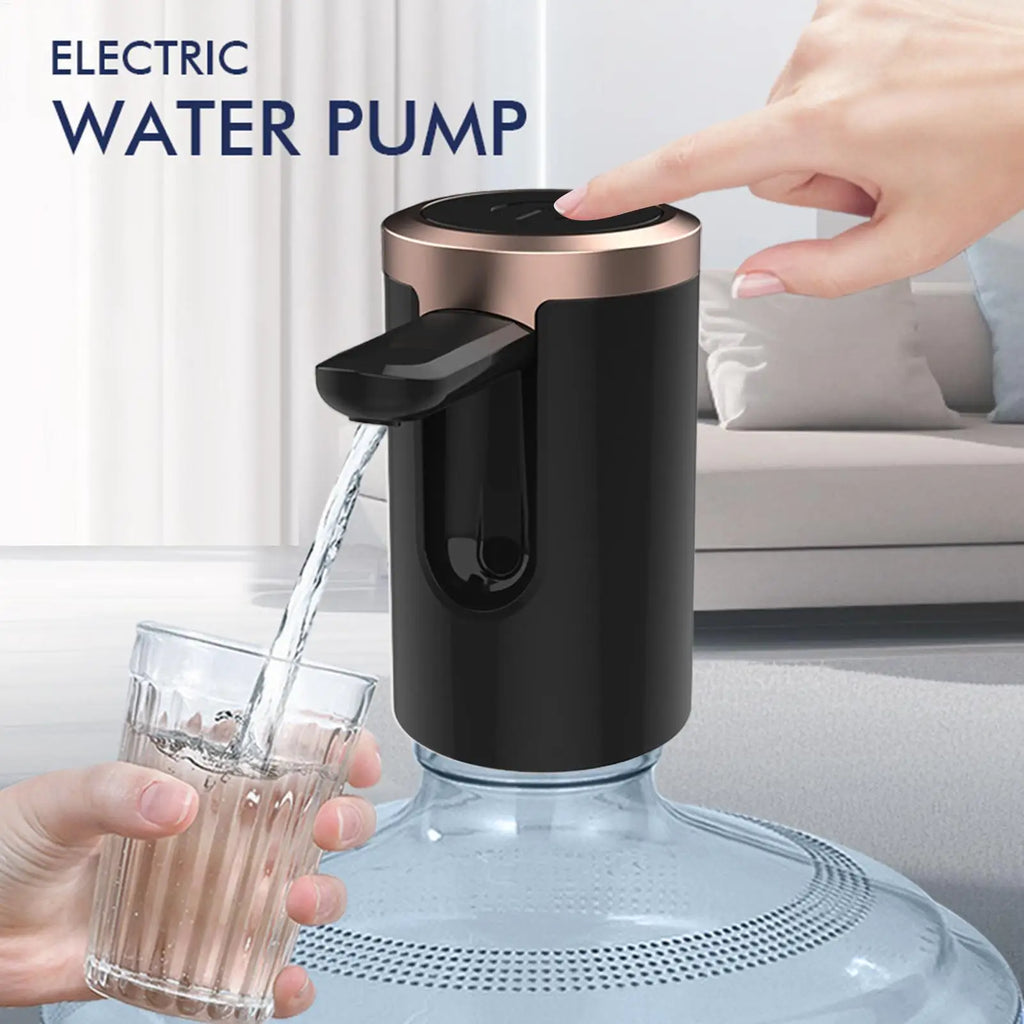 Hot and Cold Water Dispenser Water Dispenser Pump Portable Electric Press Silent for Kitchen Counter Home Outdoor Sports Party Oasis Select