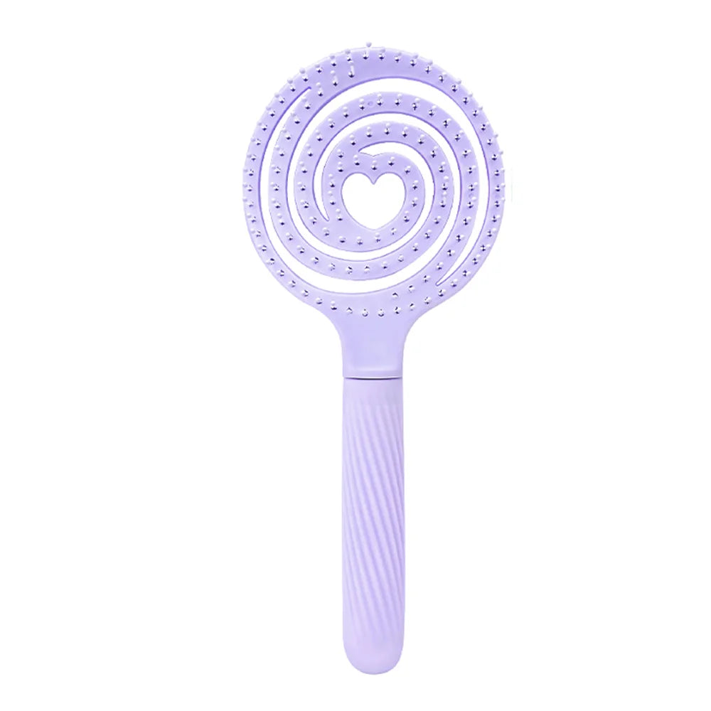 Heart Hollow Detangling Hairbrush & Scalp Massage Comb for Wigs