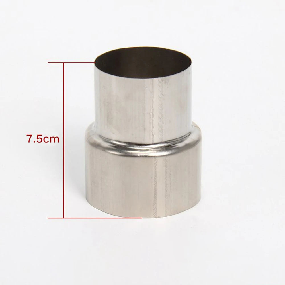 Stainless Steel Flue Exhaust Pipe Reducing Joint Chimney Adaptor Stove Pipe Universal Household Ventilation Multiple Sizes Oasis Select