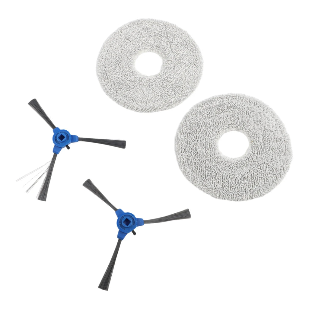 Replacement Side Brush And Mop Pad Kit For Cecotec For Conga M100 Spin AI Robot Vacuum Cleaner Efficient Corner Cleaning Parts Oasis Select
