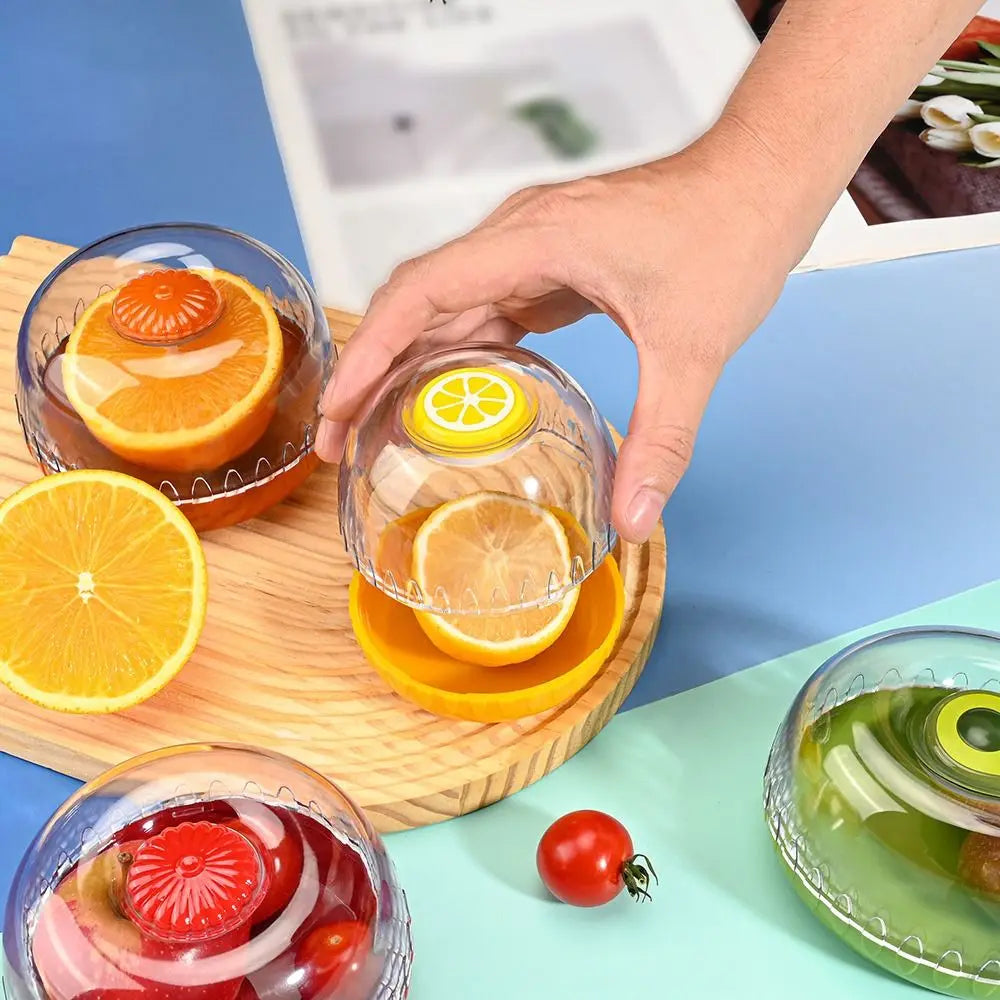 With Lid Fruit Preservation Box Wear-resistant Sealed Vegetable Fruits Crisper Drop-resistant Reusable Oasis Select