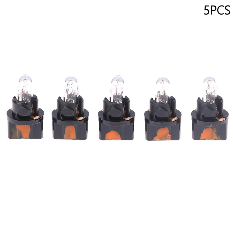 5PCS High Quality For 12V1.2W V-2 Small Bulb Indicator Light Car Instrument Lamp Oasis Select
