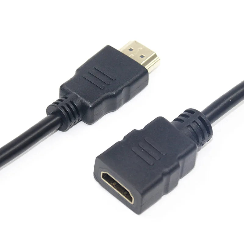 3m 2m 1m HDMI-compatible Extension Cable Adapter HDMI Male to Female Extender Cable 1080P for HD TV LCD Laptop PS3 Projector Oasis Select