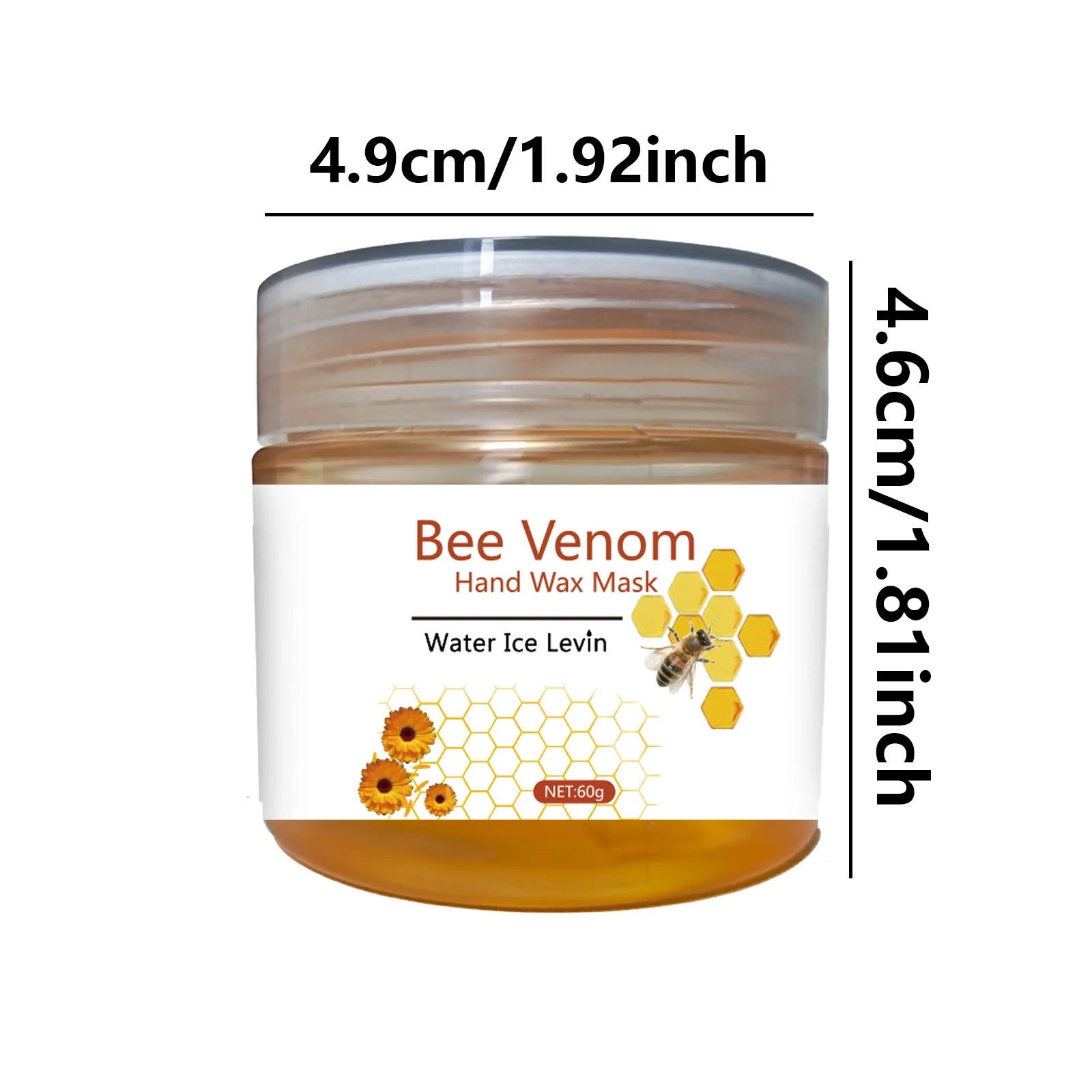 Honey Bee Venom Hand Wax Mask – Moisturizing & Exfoliating 60g Hand Wax Mask Oasis Select