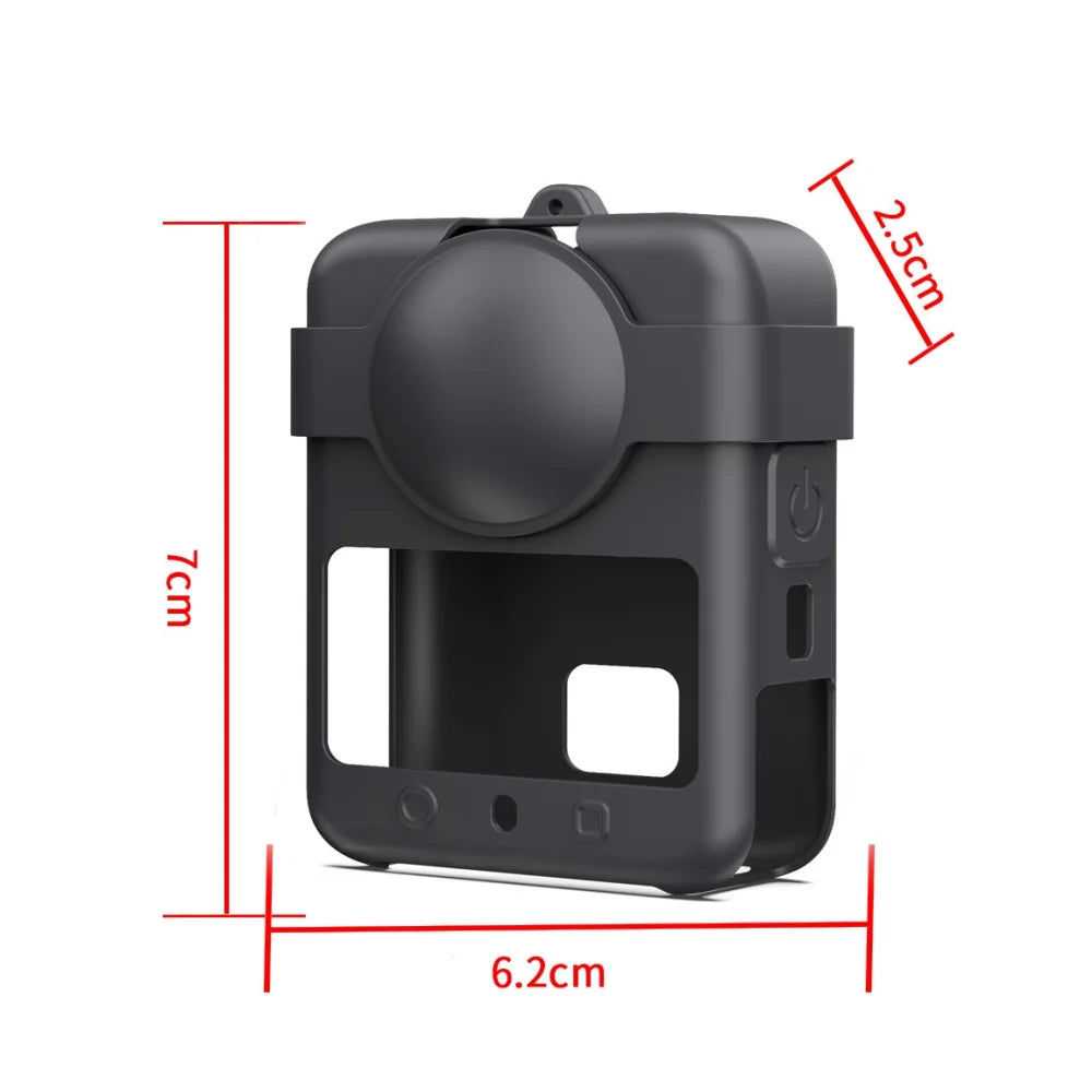 DJI Osmo 360 Silicone Protective Case & Full Lens Cover