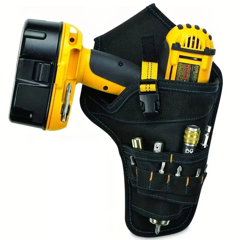 Power Tool Holster Cordless Drill Holster/Single Hook with Metal Clip for Easy Attachment Oasis Select