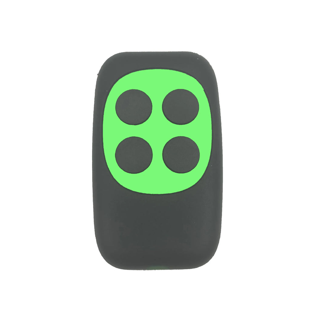 433Mhz 4 Keys Colorful Remote Control RF Wireless Copy Code Remote Electric Cloning Gate Garage Door Auto Keychain for Home Oasis Select green