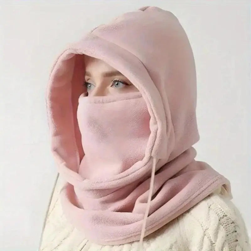 Fashion Winter Warm Cap for Men Women Fleece Balaclava Hat Head Cover Neck Hat Motorcycle Bike Windproof Sports Scarf Caps Oasis Select