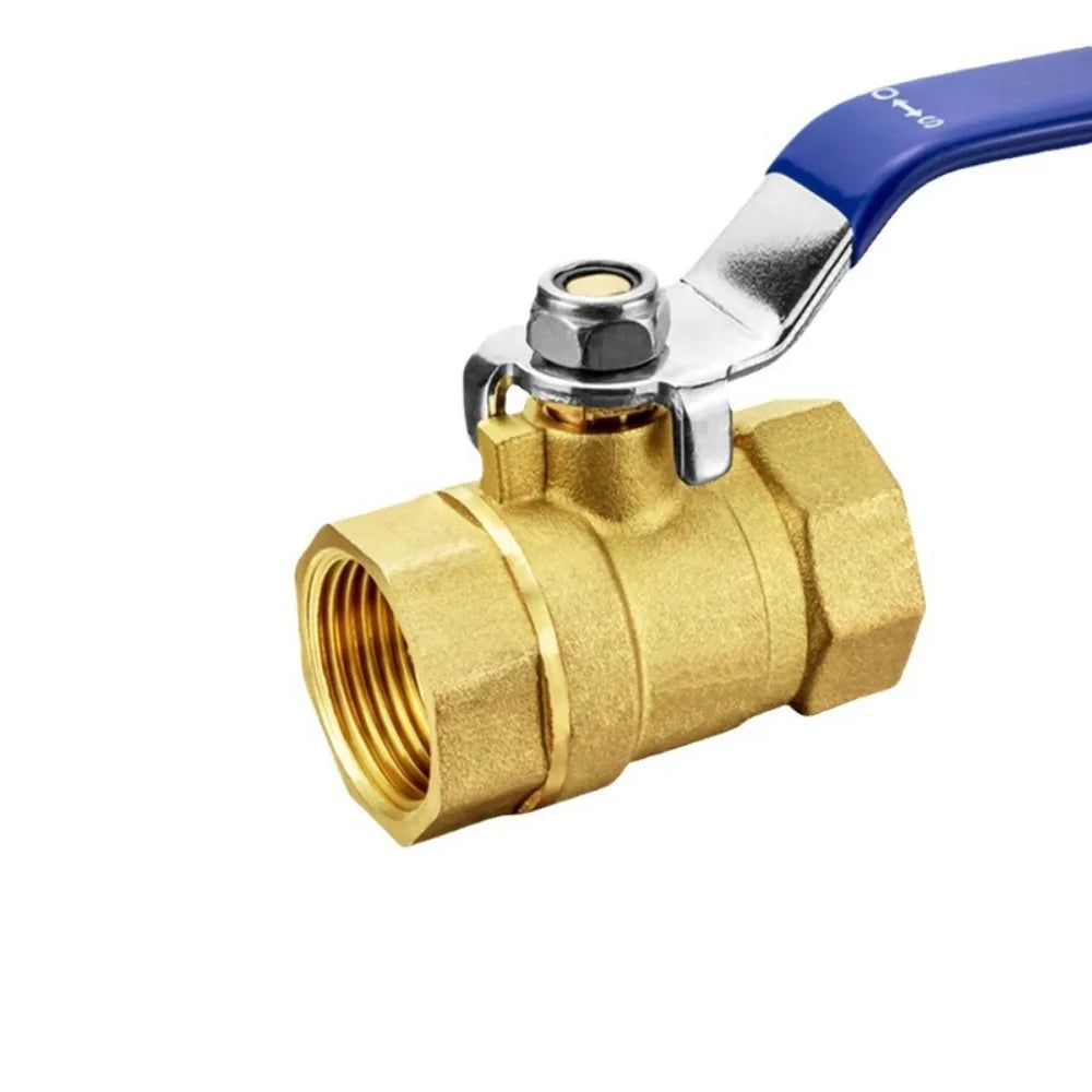 BSPT Brass Mini Ball Valve Air Compressor Water Gas Oil Shut Off Valve 1/8" 1/4" 3/8" 1/2" BSP Threaded Male To Female Oasis Select DN20