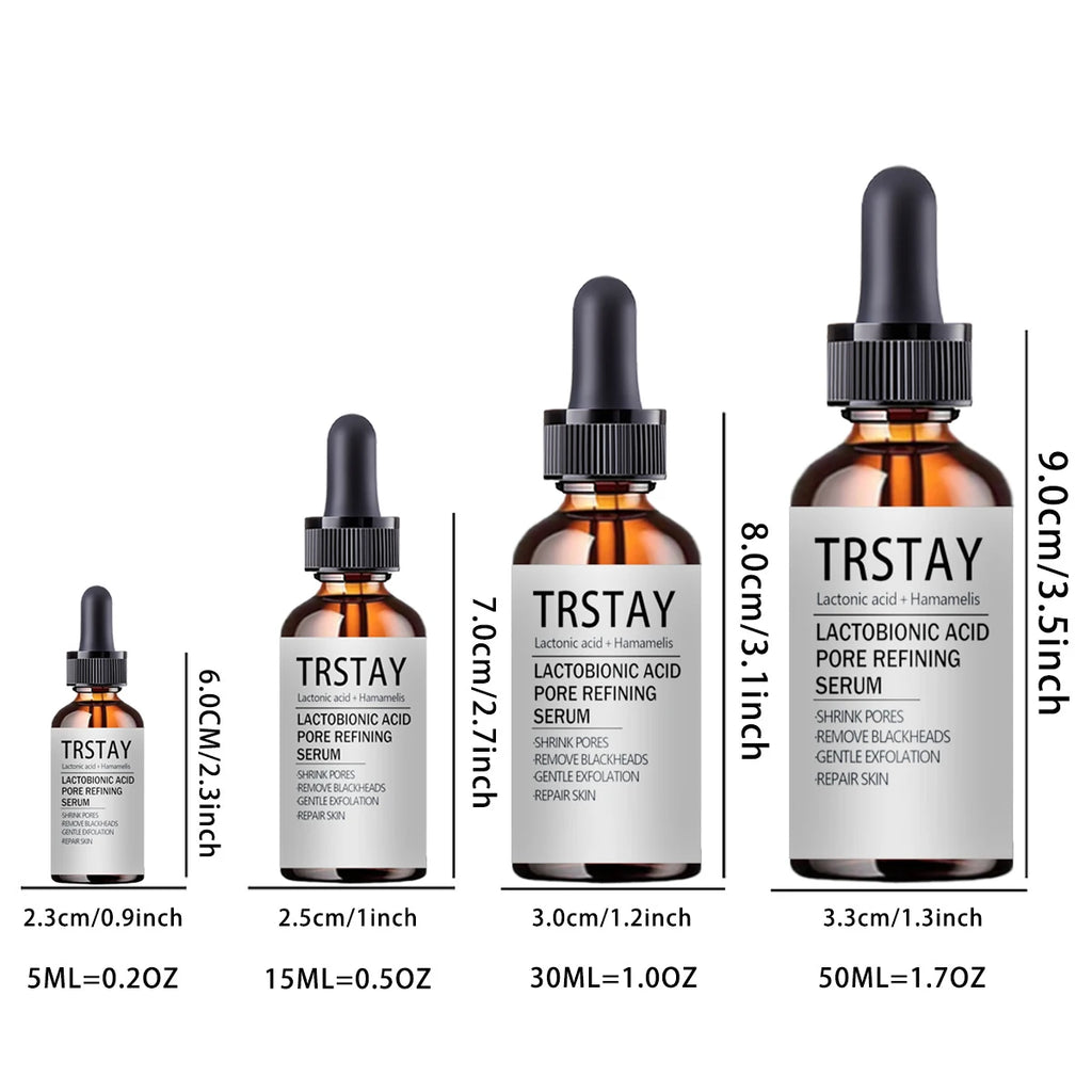 TRSTAY lactose bionic acid pore refined essence brightens skin tone, moisturizes, reduces dullness, and tightens skin Oasis Select