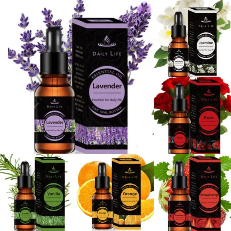 4PCS*10ml Essences Kit for Aromatherapy Machine Diffuser and Hydrosoluble Environment Humidifier Oasis Select