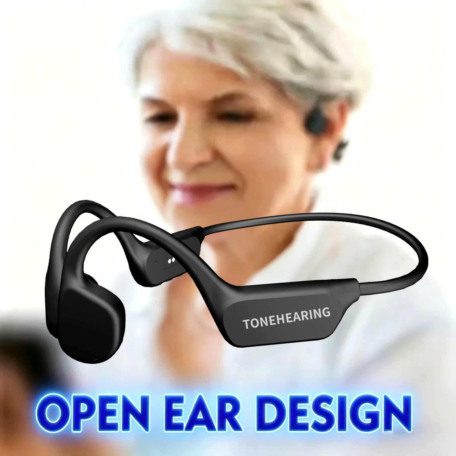 IPX6 Bone Conduction Bluetooth 5.3 Headphones – Sports & Hearing Bone Conduction Headphones Oasis Select