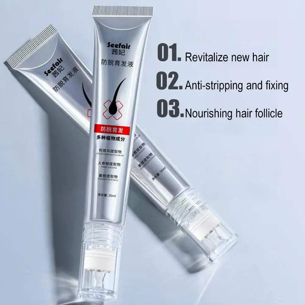 Hair Serum Nourishing Strengthening Hair Roots Scalp Treatment Essential Oil Repair Scalp Frizzy Thinning Damaged Hair Care Oasis Select