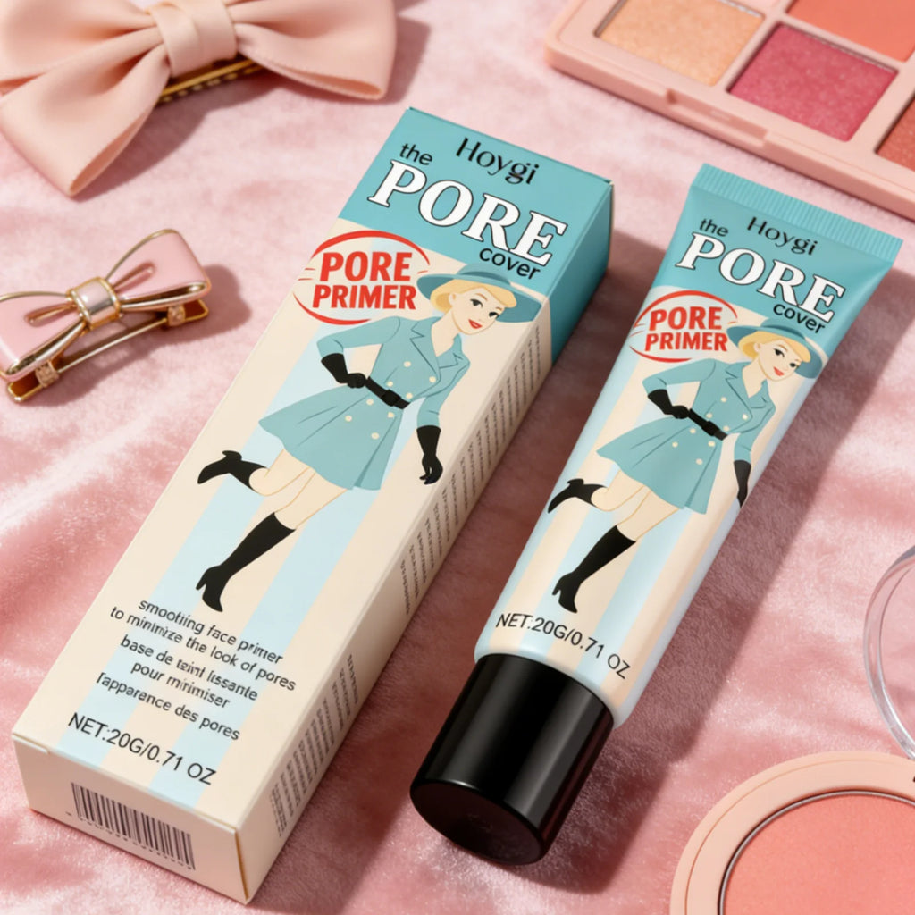 Hoygi Pore Primer Long Lasting Makeup Absorb Excess Oil Fine Texture Refresh Moisturizing Gentle Formula Smoothing Face Primer Oasis Select