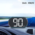 Truck HUD Digital Speedometer Display Safe Driving Assistant LED Car Speed Gauge Oasis Select White