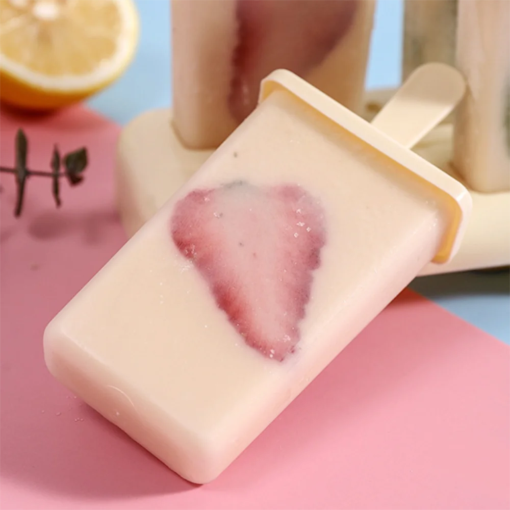 Ice Cream Popsicle Mold DIY Ice Cream Machine Homemade Ice Box with Plastic Stick Ice-lolly Mold Ice Cube Tray Kitchen Gadgets Oasis Select