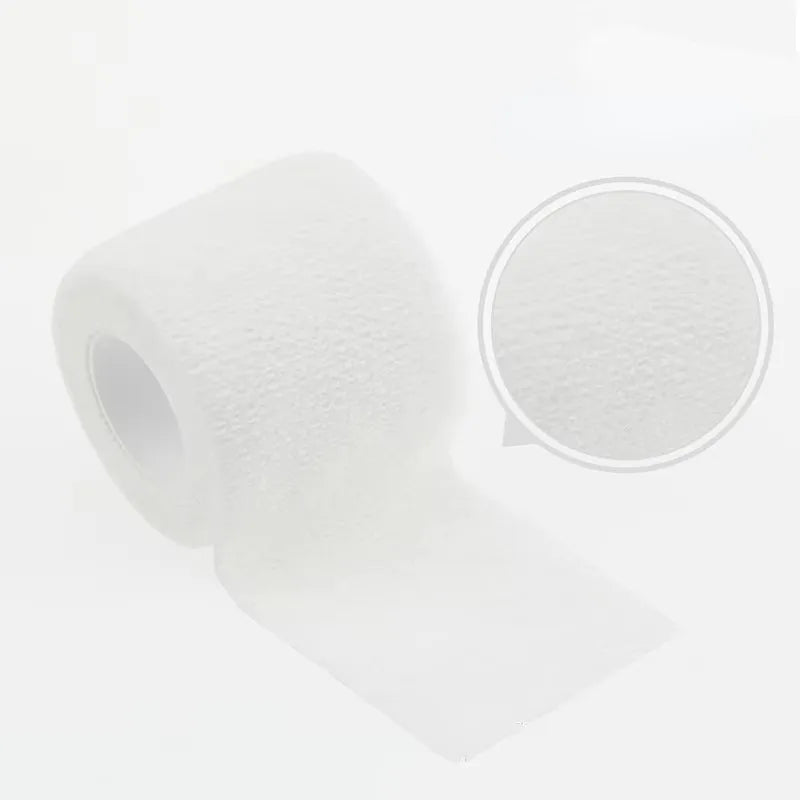 1Rolls Self Adhesive Elastic Sports Bandage Wrap - Joints & Limbs & Pet Protection | Athletic Injury Tape | Compression Strap Oasis Select White 5cm