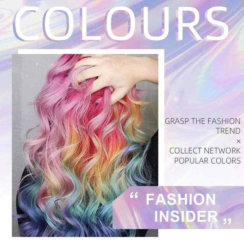 Temporary Hair Color Wax Kit – 6 Washable Shades | Plant-Based
