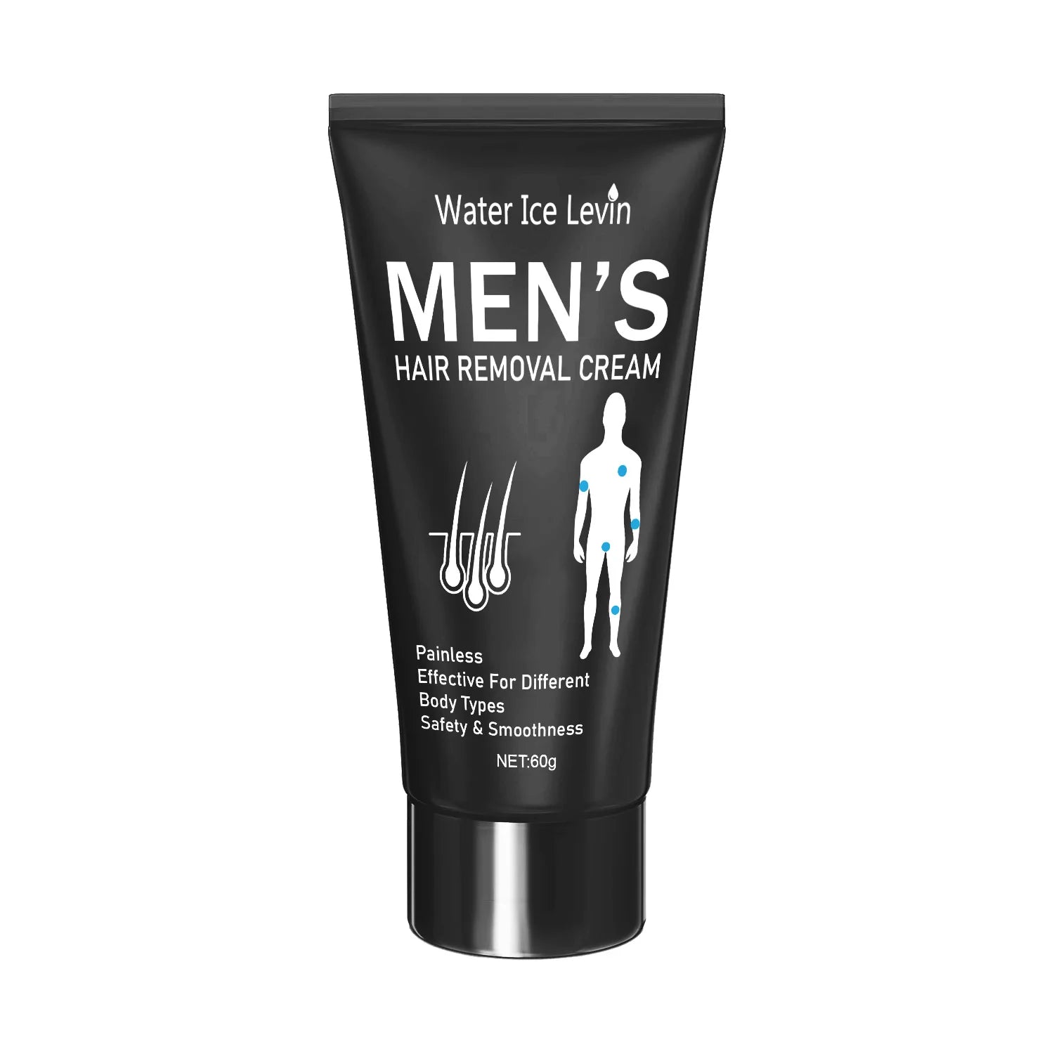 60g Hair Removal Cream for Both Men and Women, Painless, Fast, and Thorough, Leaving Skin Smooth and Refreshing, Restoring Confidence, and Enjoying Silky Skin Oasis Select 60g