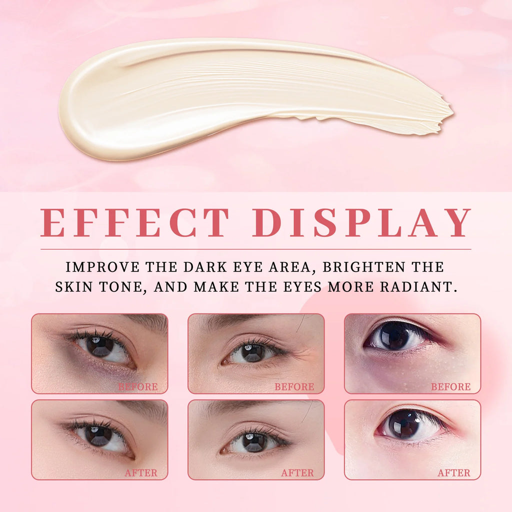 Electric Cooling Eye Massage Cream - Anti-Wrinkle Firming Gel with Roller Head for Dark Circles, Puffiness & Fine Line Reduction Oasis Select