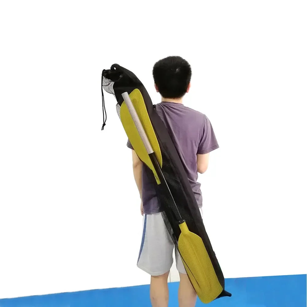 Kayak Drawstring Mesh Paddle Bag Split Shaft Canoe Paddles Cover Storage Transport Kayak Oar Bag Oasis Select