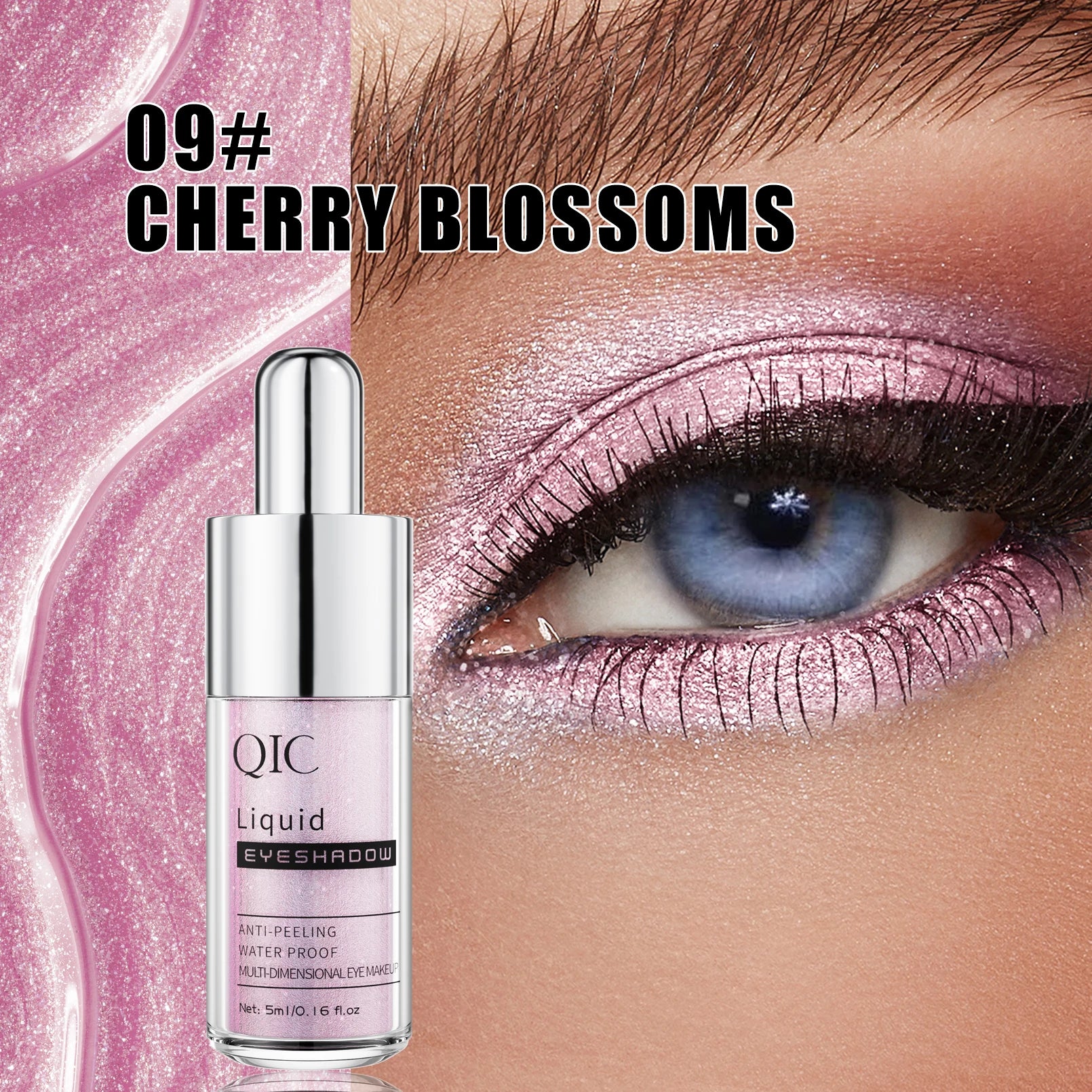 Diamond Sparkling Glitter Liquid Eyeliner – Waterproof & Quick Dry