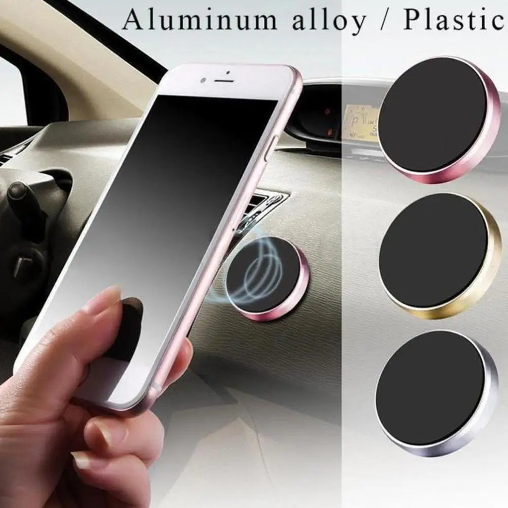 1/2PCS Magnetic Car Phone Holder Stand Magnet Car Mount Bracket GPS Mobile Support In Car Bracket For iPhone Samsung Xiaomi Oasis Select