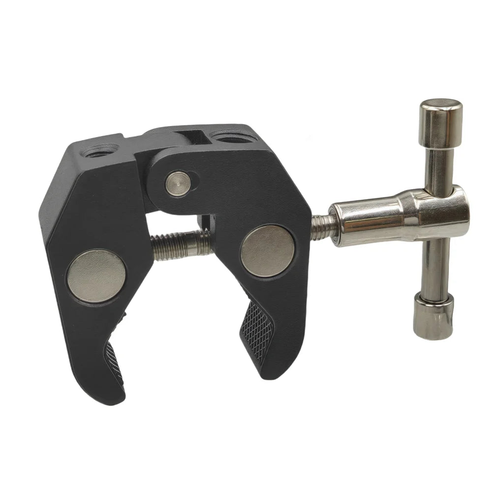 VeFly Aluminum Super Clamp 1/4 3/8 Screw for DSLR Tripod Rig